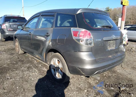 2007 Toyota Matrix z USA, uszkodzony, nr VIN 2T1KR32E17C673663